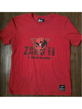 Mens Gundam strict-g Asus collab shirt lot